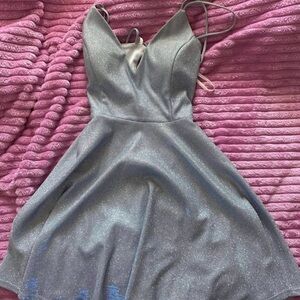 Windsor Shimmering blue Mini Dress